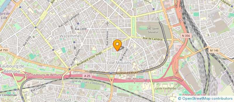 localisation de l'entreprise CONCEPT LOGISTICS à LILLE