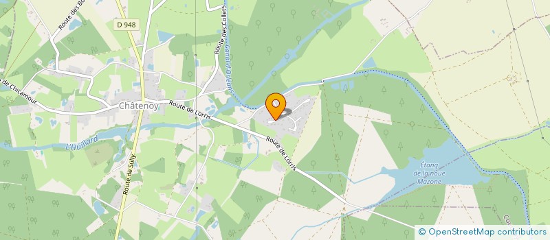 localisation de l'entreprise CONCEPT LOISIRS à CHATENOY