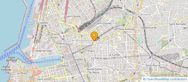 localisation de l'entreprise CONCEPT LOISIRS à MARSEILLE