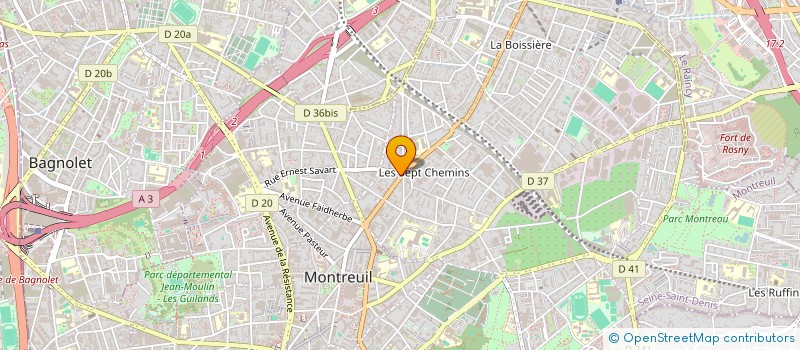 localisation de l'entreprise CONCEPT LUXURY CARS  EZANVILLE