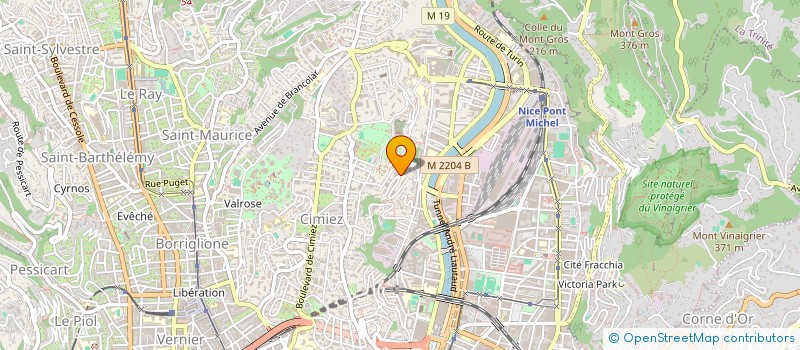 localisation de l'entreprise CONCEPT MEGA CERAM à NICE