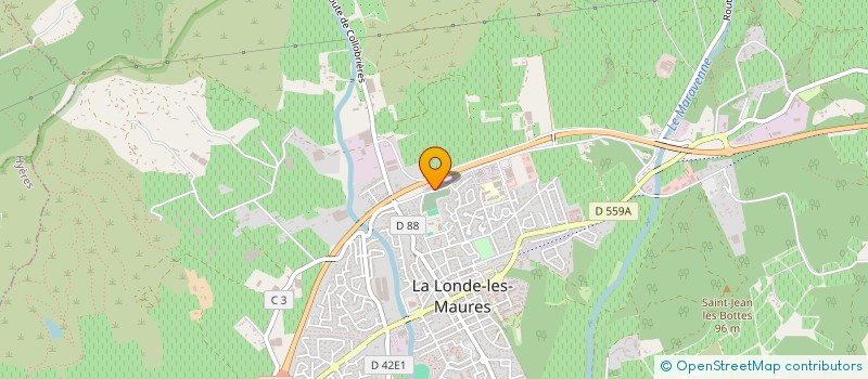 localisation de l'entreprise CONCEPT MENUISERIE à LA LONDE-LES-MAURES