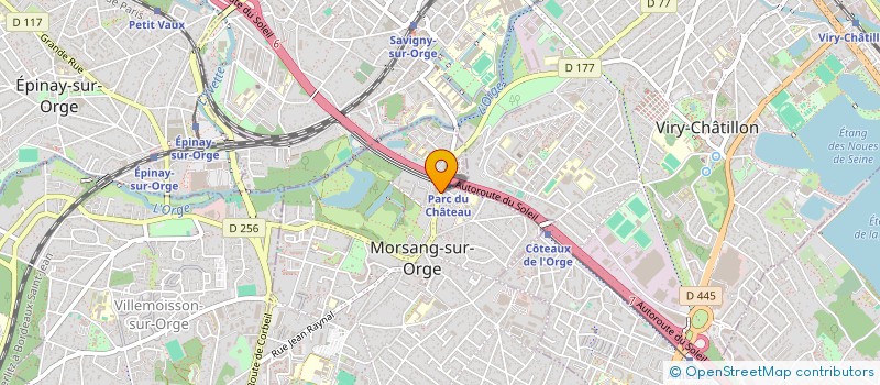 localisation de l'entreprise CONCEPT MENUISERIE BATIMENT  MORSANG-SUR-ORGE