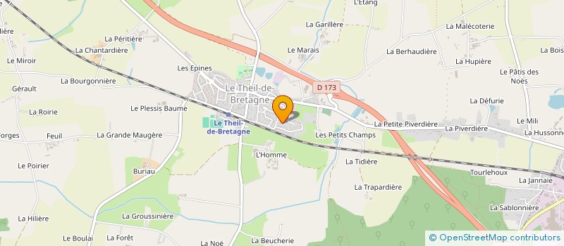 localisation de l'entreprise CONCEPT MENUISERIE DES FEES  RETIERS