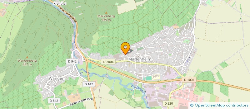 localisation de l'entreprise CONCEPT & METAUX PRECIEUX à MARLENHEIM