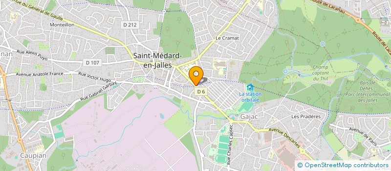 localisation de l'entreprise CONCEPT MICRO à SAINT-MEDARD-EN-JALLES