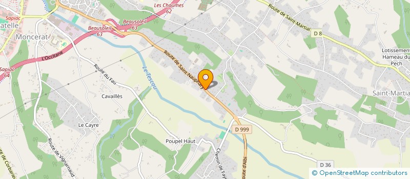 localisation de l'entreprise CONCEPT MULTIMEDIA EMERGENCE  MONTAUBAN