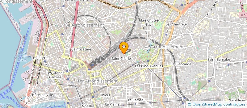 localisation de l'entreprise CONCEPT NAILS à MARSEILLE