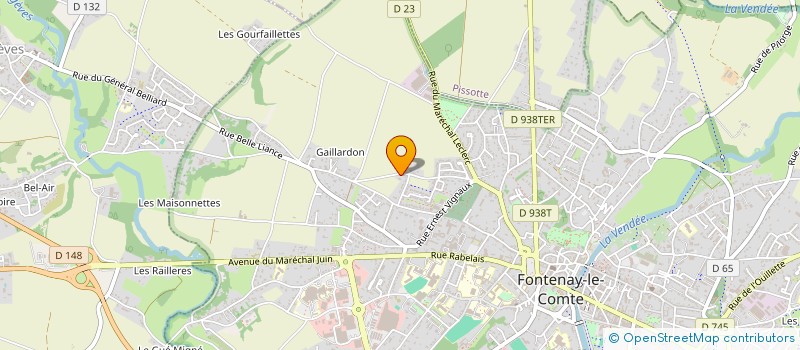 localisation de l'entreprise CONCEPT NATUR'&SERVICES à FONTENAY LE COMTE