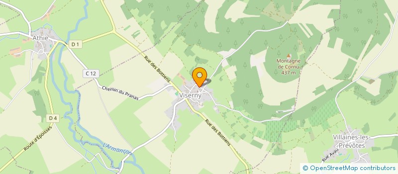 localisation de l'entreprise CONCEPT NATURE  ATHIE