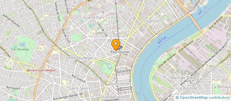 localisation de l'entreprise CONCEPT NOUVELLE VIEILLESSE à BORDEAUX