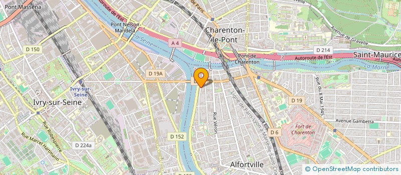 localisation de l'entreprise CONCEPT NUMERIQUE à ALFORTVILLE