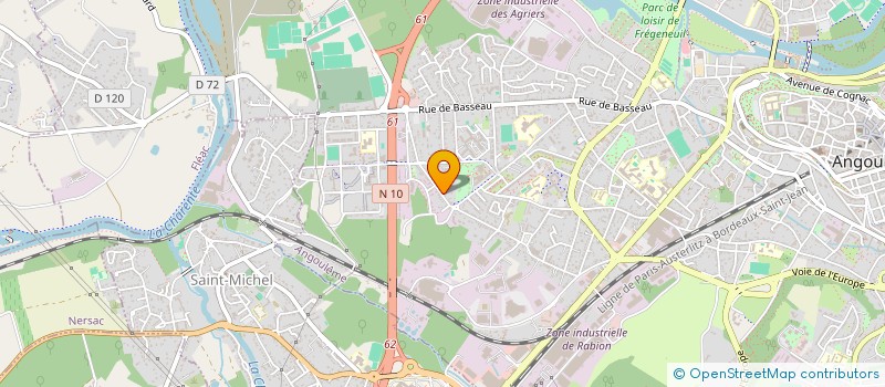 localisation de l'entreprise CONCEPT ODIO à ANGOULEME