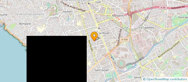 localisation de l'entreprise CONCEPT OL à MARSEILLE