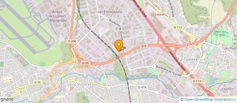 localisation de l'entreprise CONCEPT OUVERTURE à VITROLLES