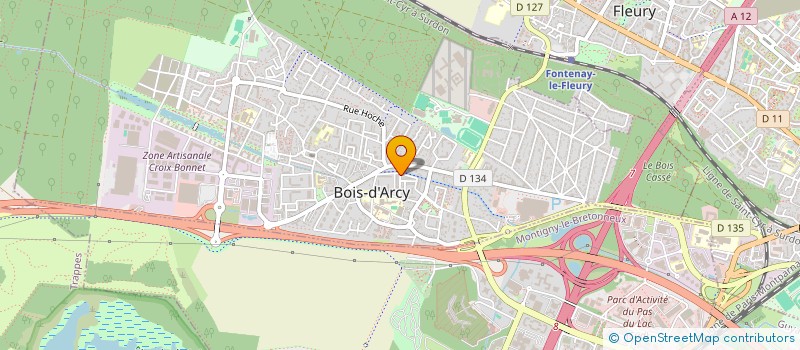 localisation de l'entreprise CONCEPT OUVRAGES  RAMBOUILLET