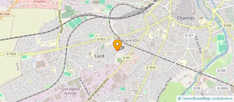 localisation de l'entreprise CONCEPT PAIE & SOLUTIONS à LUCE