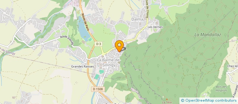 localisation de l'entreprise CONCEPT PARTNER FRANCE  EPAGNY METZ-TESSY