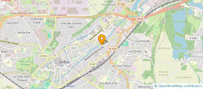 localisation de l'entreprise CONCEPT PDA à DREUX