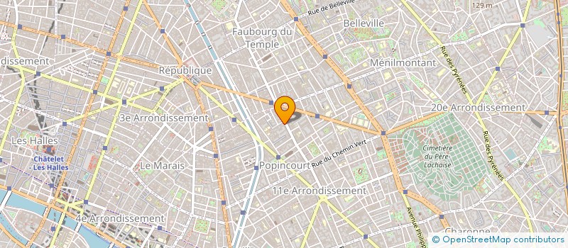 localisation de l'entreprise CONCEPT PERMIS à PARIS