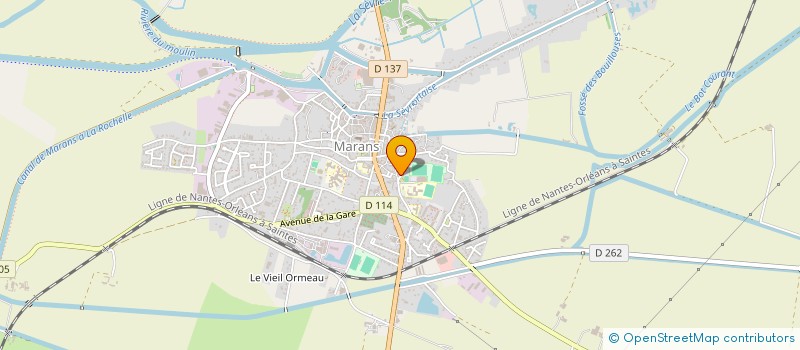 localisation de l'entreprise CONCEPT PHARMA  MARANS