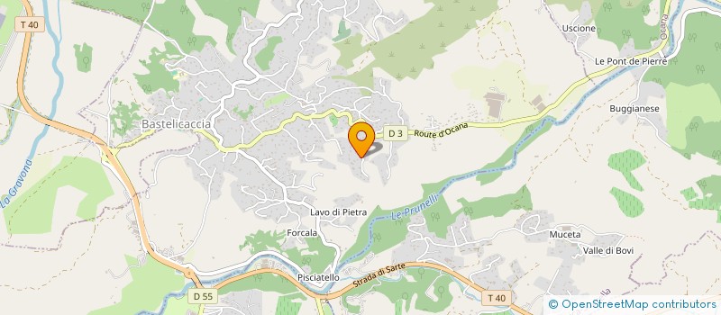 localisation de l'entreprise CONCEPT PISCINE ET CLIMATISATION à BASTELICACCIA