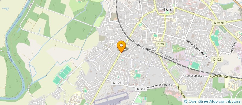 localisation de l'entreprise CONCEPT PLAN BET à DAX