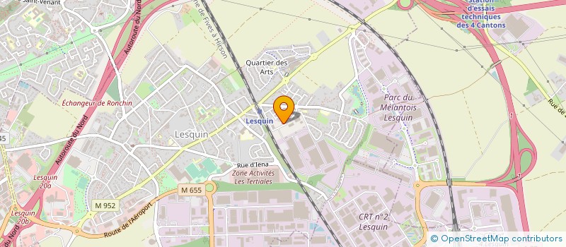 localisation de l'entreprise CONCEPT.PLATRERIE.SERVICES.SARL à LESQUIN