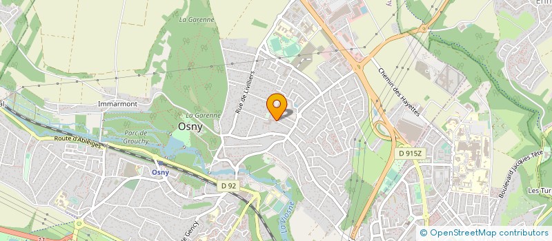 localisation de l'entreprise CONCEPT PLUS SARL à OSNY