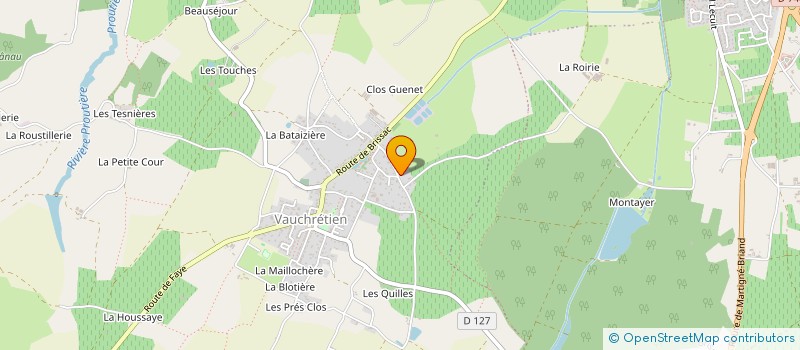 localisation de l'entreprise CONCEPT POELE à BRISSAC LOIRE AUBANCE