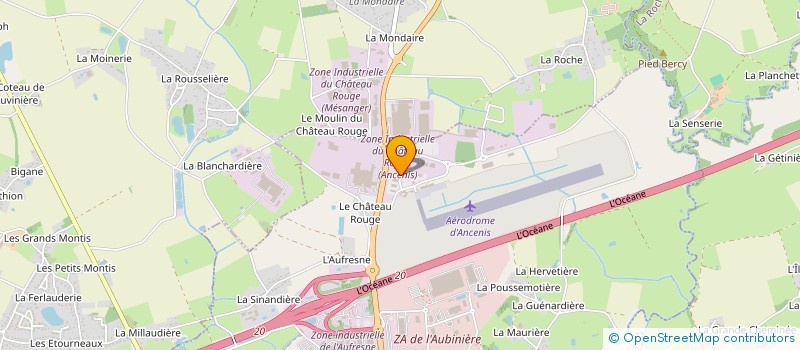 localisation de l'entreprise CONCEPT PRESTA COFFRAGE à ANCENIS-SAINT-GEREON