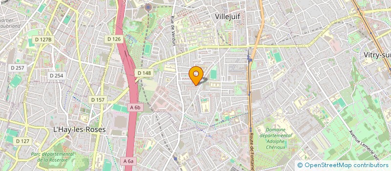 localisation de l'entreprise CONCEPT PRIVATE SECURITY SASU  VILLEJUIF