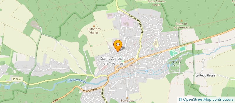 localisation de l'entreprise CONCEPT PRO à SAINT-ARNOULT-EN-YVELINES