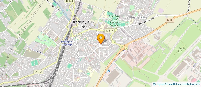 localisation de l'entreprise CONCEPT PRO BIKE à BRETIGNY-SUR-ORGE