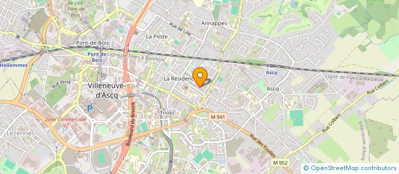 localisation de l'entreprise CONCEPT PRO NET à VILLENEUVE-D'ASCQ