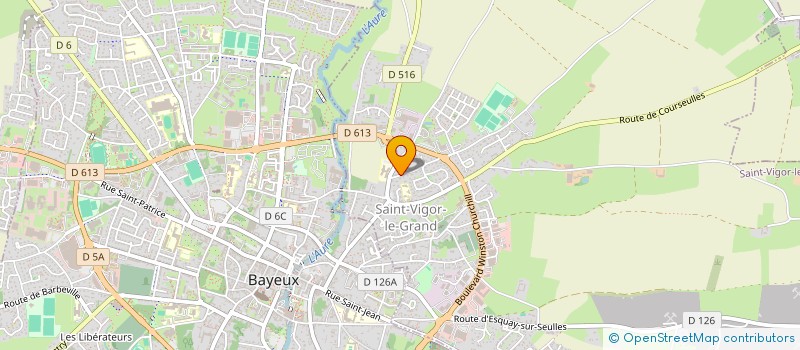 localisation de l'entreprise CONCEPT PRO RENOV  SAINT-VIGOR-LE-GRAND