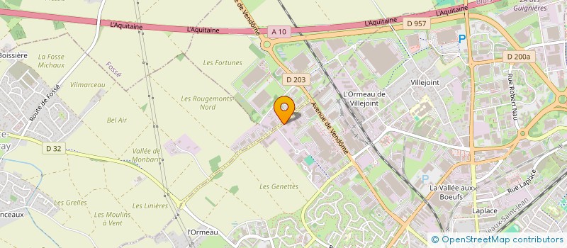 localisation de l'entreprise CONCEPT PRO SECURITE à LA CHAUSSEE-SAINT-VICTOR