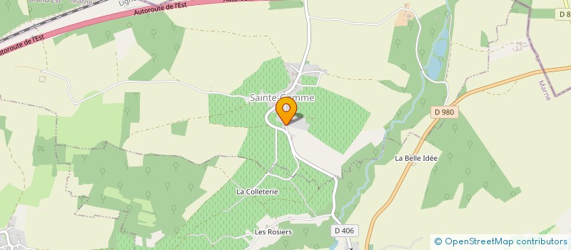 localisation de l'entreprise CONCEPT PROD à SAINTE-GEMME
