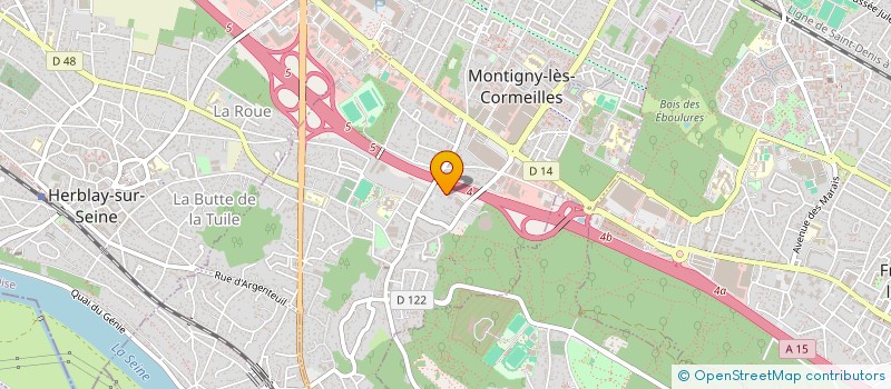 localisation de l'entreprise CONCEPT PROJET DEMENAGEMENT à MONTIGNY-LES-CORMEILLES