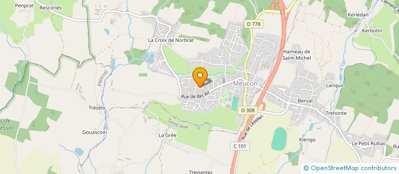 localisation de l'entreprise CONCEPT PUBLI-COM  MEUCON