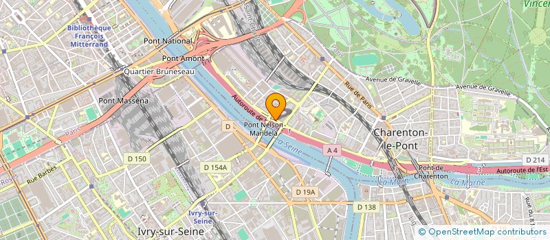 localisation de l'entreprise CONCEPT REALIS ETUDE INFORM INDUST INTER à CHARENTON-LE-PONT