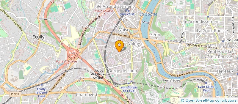 localisation de l'entreprise CONCEPT REALIS LYON INGENIERIE  LYON