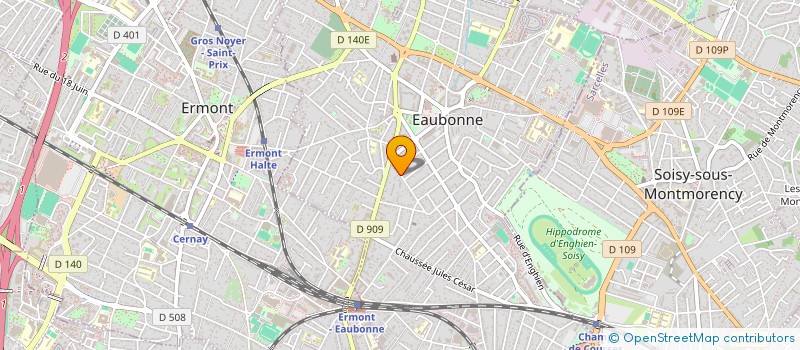 localisation de l'entreprise CONCEPT & REALISATION à EAUBONNE