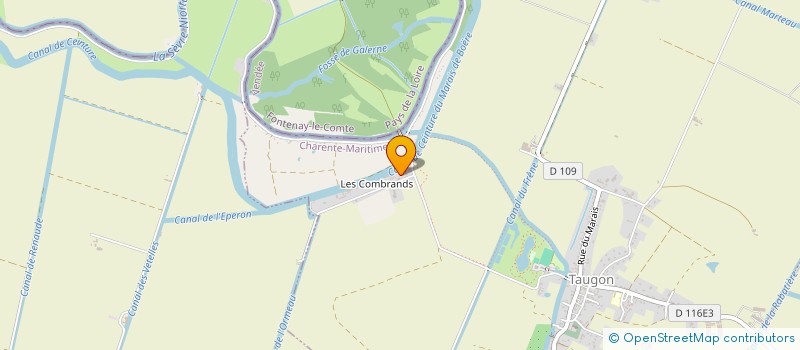 localisation de l'entreprise CONCEPT RECEPTION  TAUGON