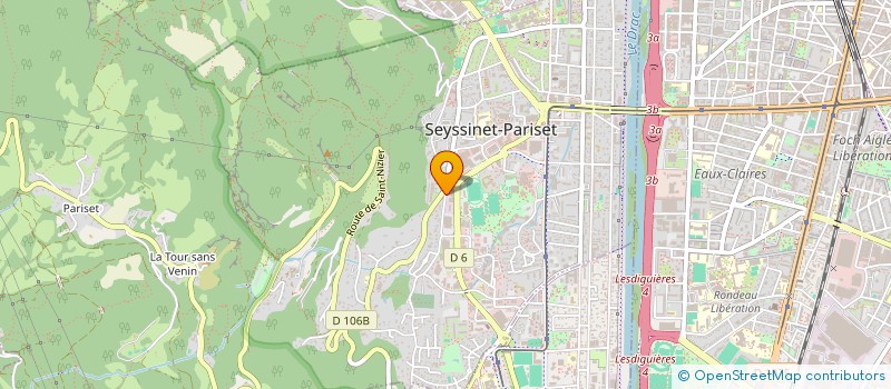 localisation de l'entreprise CONCEPT RENO SERVICES  SEYSSINET-PARISET