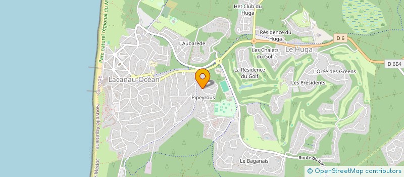 localisation de l'entreprise CONCEPT RENOV 33 à LACANAU