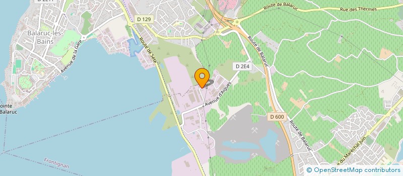 localisation de l'entreprise CONCEPT&RENOV'64 à FRONTIGNAN