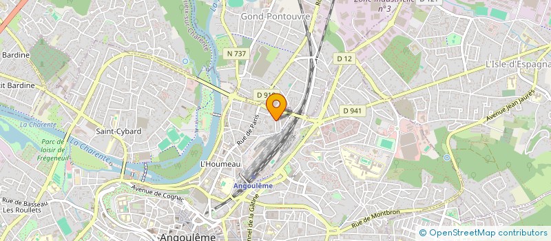 localisation de l'entreprise CONCEPT RENOV à ANGOULEME