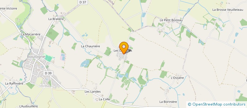 localisation de l'entreprise CONCEPT RENOV' 85  ESSARTS-EN-BOCAGE