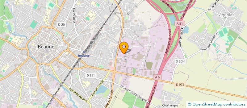 localisation de l'entreprise CONCEPT RENOV à BEAUNE